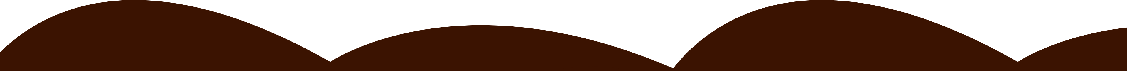 Midi à 14h - Décoration marron en forme de vague