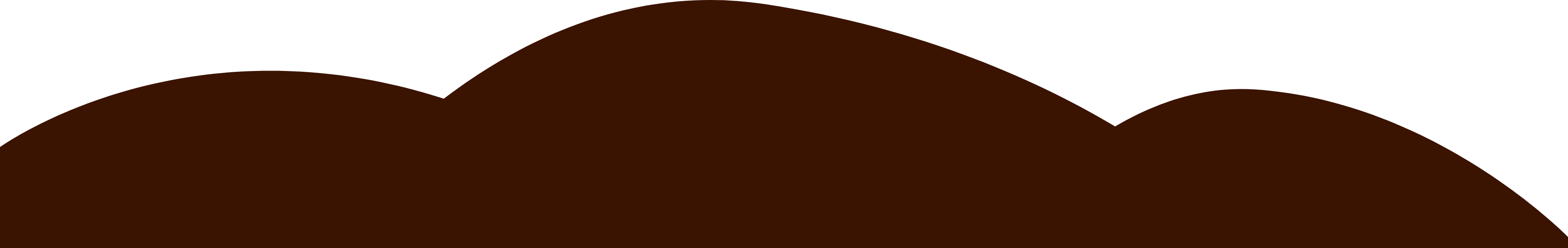 Midi à 14h - Décoration marron en forme de vague